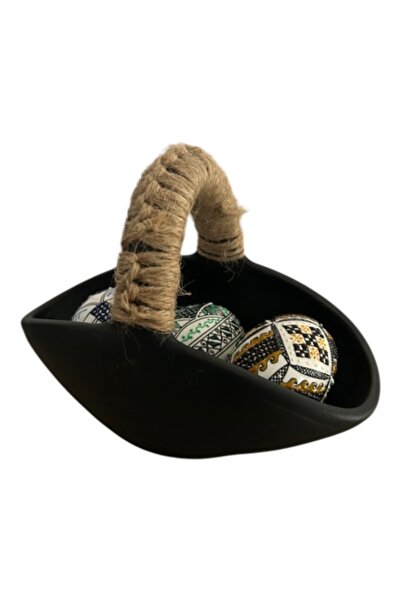 Ceramica Martinescu Coș ceramic cu ouă de Paște