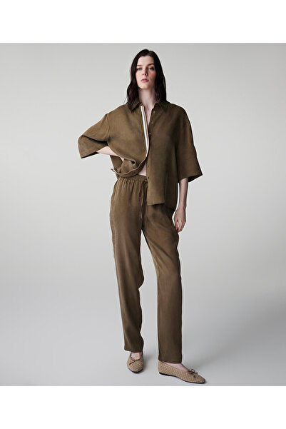 İpekyol Belden bağlamalı carrot fit pantolon