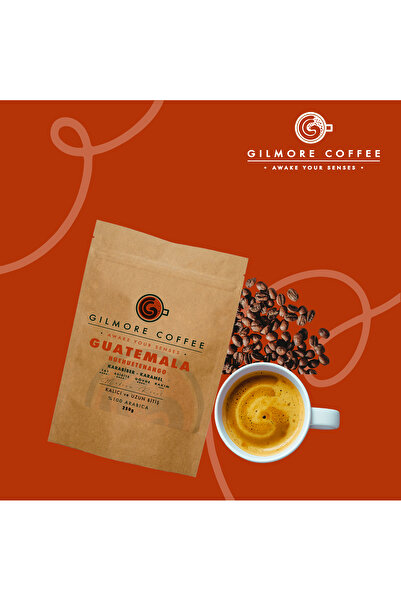 GILMORE COFFEE AWAKE YOUR SENSES GUATEMALA Çekirdek Kahve 250g - Filtre & Esp...