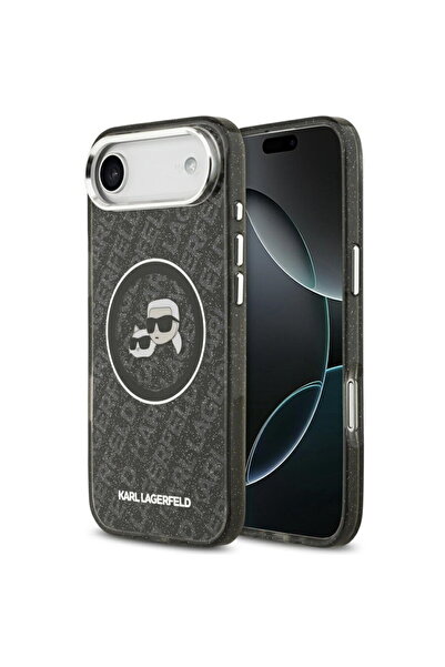 Karl Lagerfeld Husa pentru iPhone 17 Air - IML Glitter K&C Heads Logo MagSafe...