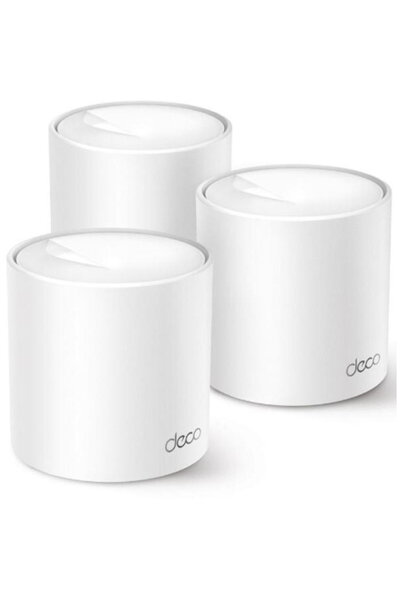 TP-LINK Deco X1500 Wireless Router, 2 x WAN / LAN, White, 3 Pack