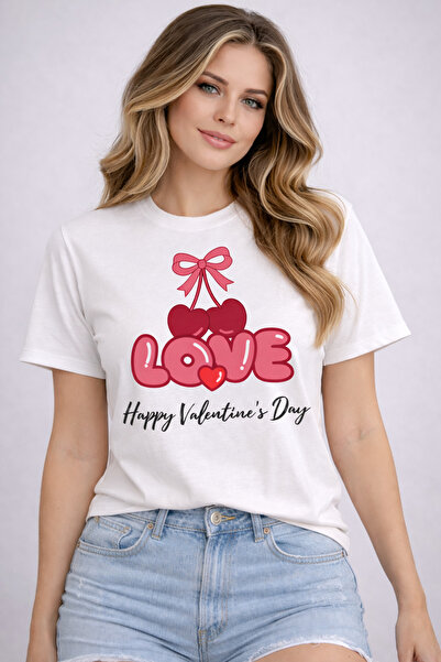herkesemoda Tricou de bază cu imprimeu Love