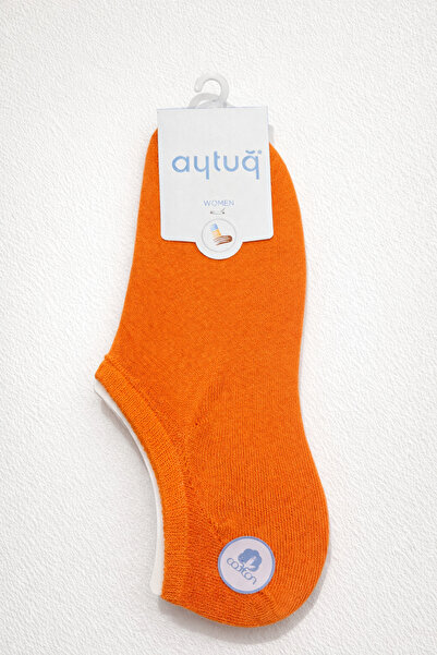 Aytuğ Women's Cotton Plain Ballerina Socks for Daily Use, Flexible and Breath...