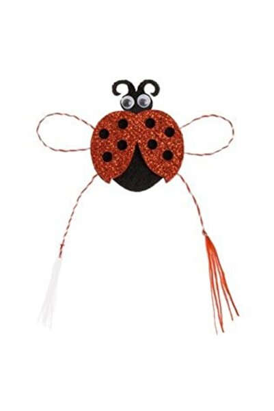 OEM Ladybug & Glitter Martisor- 5 pcs