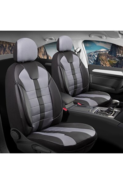 ACKSTORE غطاء مقعد سيارة أوبل كورسا بي متوافق مع السيارة، مصنوع من الجلد نصف ...