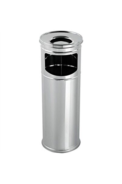 GörSeç Stainless Steel Footed Ashtray Outdoor Cigarette Holder Balcony Home A...