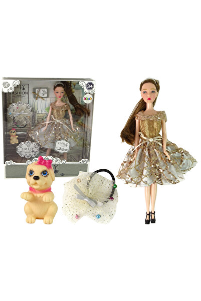Three top online Păpușă pentru copii Emily cu păr lung de câine