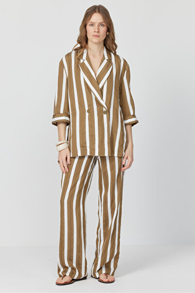 PAULMARK Women's Striped Pants