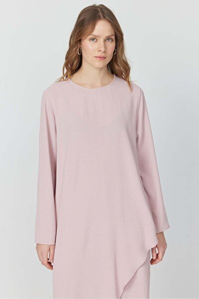 PAULMARK Women's Asymmetrical Hem Blouse