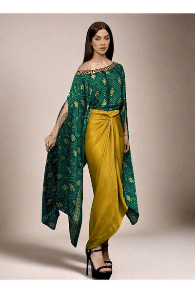 ECSTACY COUTURE Naqsh drape set (G)