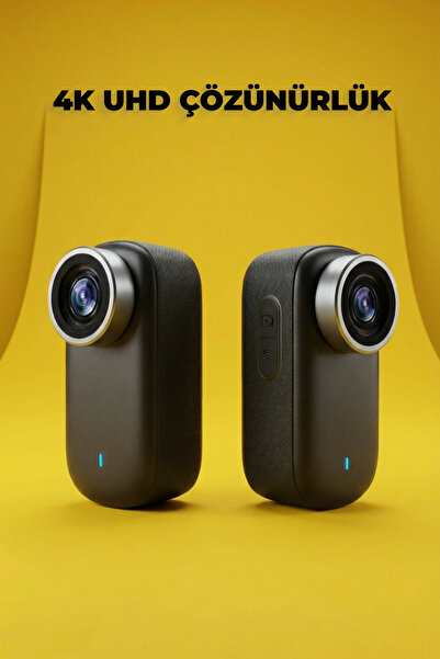 shop 4K UHD Mini Aksiyon Kamerası Manyetik Klips WiFi Canlı İzleme 53g