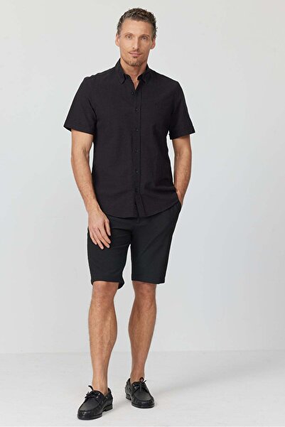 PAULMARK Men's Jogger Shorts with Elastic Waist