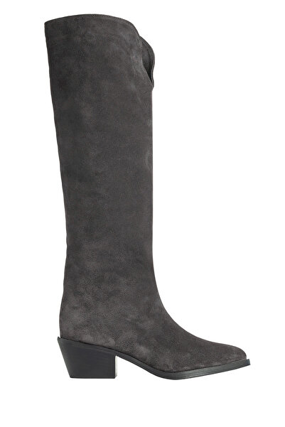 ToH Shoes Ofelia Dark Grey Suede Boots