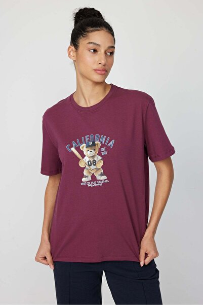 PAULMARK Γυναικείο μπλουζάκι με στάμπα