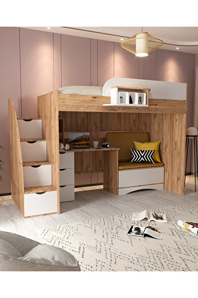 Setay Ranza, Arguvan Ranza Sandık Çalışma Masası, Koyu Ceviz-Beyaz