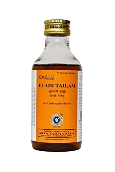 Kottakkal زيت إيلادي من الأيورفيدا - 200 مل، زيت عشبي للشعر والبشرة، بمكونات ...