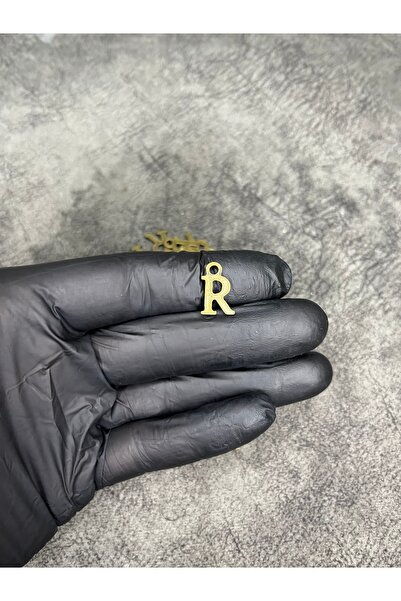 Mos Tespih 1 Adet R Harfi Bronz Eskitme Tesbih Püskül Ucu Kolye Ucu Takı Malz...