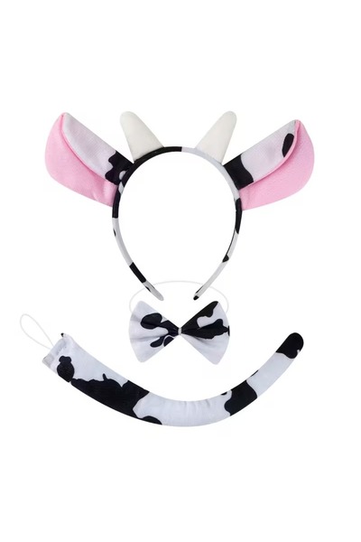 ZERO LAND Set de accesorii pentru costum de vacă DRNDS, 3 piese - Coroană (18...