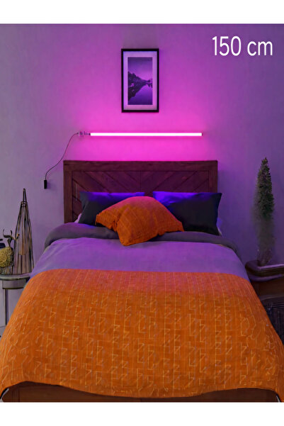 ST LİGHTİNG Uzaktan Kumandalı Led Abajur Aplik Gece Lambası Kumandalı 150 Cm