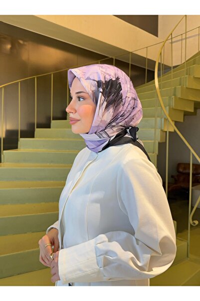 Mira İpek Eșarfă moale din bumbac cu model pentru femei