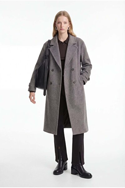 PAULMARK Women's Double Breasted Coat