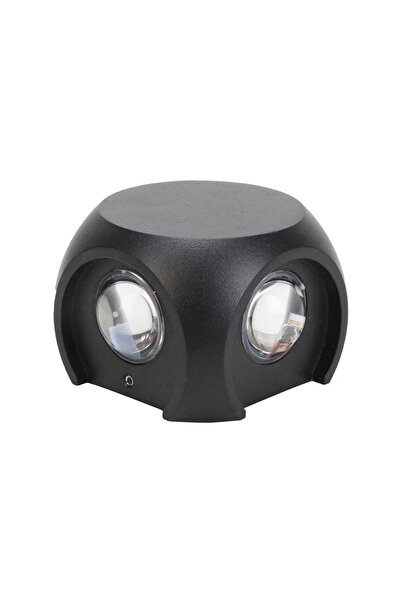 ACK 4w Çift Taraflı Led Duvar Aplik Iç Ve Dış Mekan Dekoratif Aydınlatma Bahç...