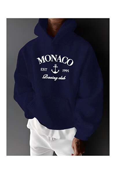LUNAVISTA Unisex Monaco Baskılı Tasarım Oversize Sweatshirt – Grafik Baskı & ...