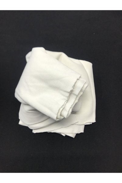 Yiğit Kumaş Ribana Corded Fabric Fabric Ecru – Piece 90X120 cm