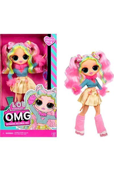 LOL Surprise OMG Moda Bebek – Bubblegum DJ (Premium Saçlı, Aksesuar ve Moda S...