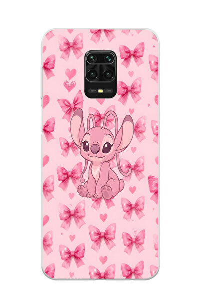 moonset Redmi Note 9 Pro Uyumlu Baskılı Yumuşak Silikon Şeffaf Telefon Kılıfı