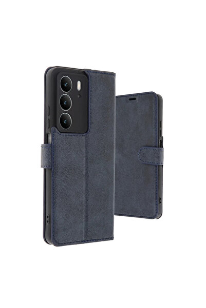 magicool Realme C75 4g Trend S Plus Kapaklı Kılıf - Lacivert