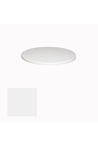 Dockers Werzalit, Allzalit veya Wermodin Masa Tablası Yuvarlak 70cm - Beyaz