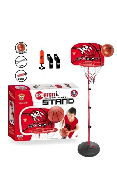 Premium مجموعة حامل كرة سلة قابل للتعديل للأطفال، طوق قابل لتعديل الارتفاع، م...