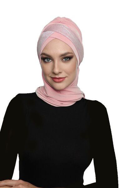 elysianfidan غطاء رأس طبي جاهز على شكل عمامة مبطن بقماش كروس بايك، مناسب للاس...