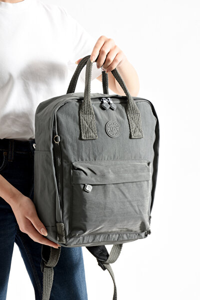 louisiana polo Bolsas Women's School Backpack Gray 1088