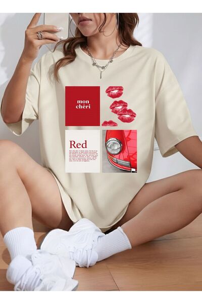 Hira Clothing Ultra Soft Modal Fabric Graphic Printed Basic T-Shirt