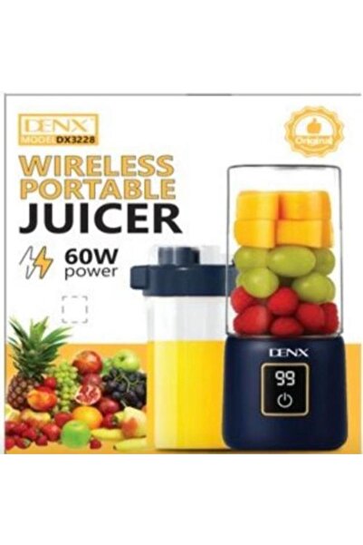 DX خلاط عصير مزود بشاحن