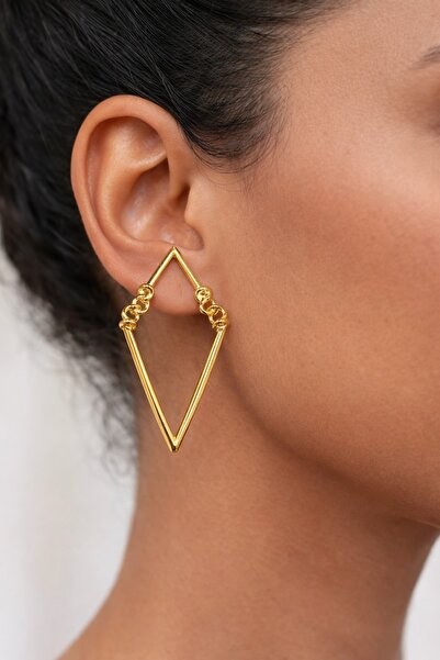 Jack Ferrero أقراط أبيكس الذهبية على شكل مسامير