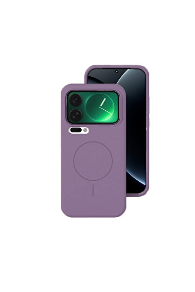 NANOSPACE حافظة Mi 17 Pro Max مزودة بتقنية Magsafe وغطاء داخلي ناعم من جلد ال...