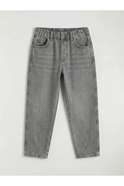 LC Waikiki بنطلون جينز للأولاد بقصة فضفاضة وخصر مطاطي (S6)