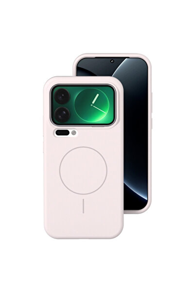 NANOSPACE حافظة Mi 17 Pro Max مزودة بتقنية Magsafe وغطاء داخلي ناعم من جلد ال...