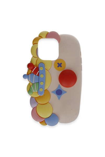 eco port iPhone 15 Pro Case Poky Character Silicone Cover - Pattern 7