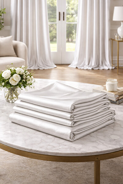 CINARHOM BEYAZ SATEN GÜNEŞLİK 2 METRE YERE KADAR SABİT FİYAT GARANTİSİ