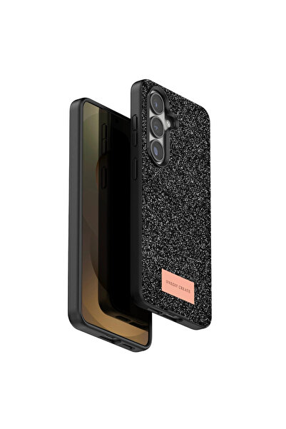 eco port Samsung Galaxy S26 Bright Silvery Cover - Black