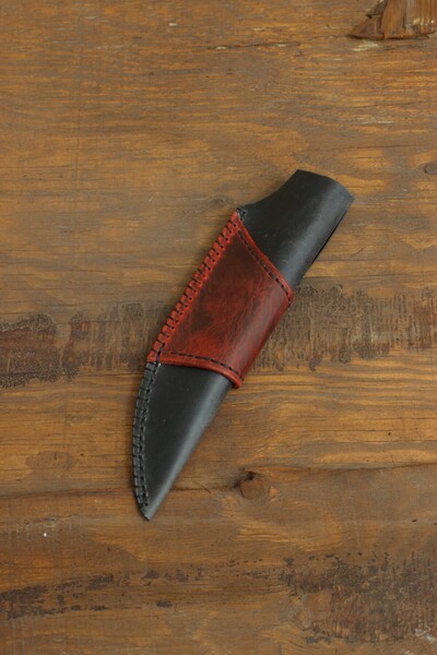 AKRONİUM LEATHER Hakiki Deri Çakı&Bıçak Kılıfı