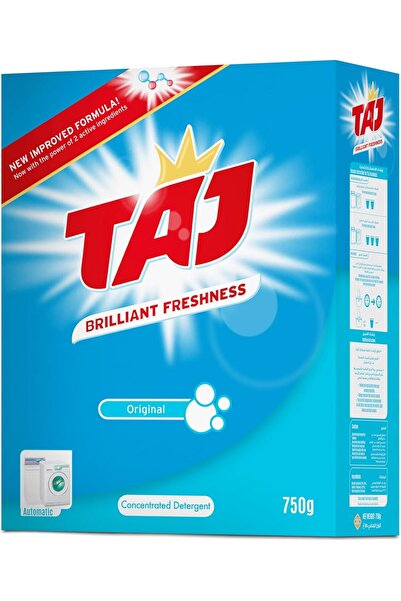 TAJ Brilliant Freshness Original Concentrated Detergent Powder, 750g