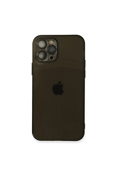 eco port Iphone 12 pro max case fly lens silicone - black