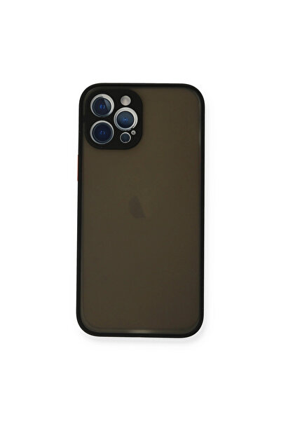 eco port Iphone 12 pro max case montreal silicone cover - black