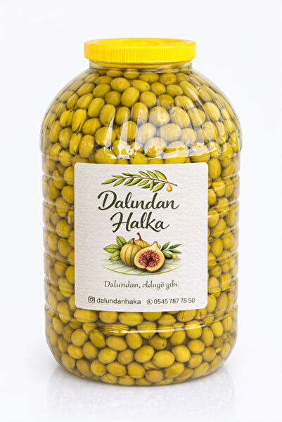 Dalından Halka Yeşil Kırma Zeytin Küçük Boy 10 Kg