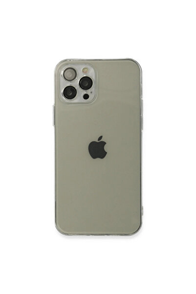eco port Iphone 12 pro max case fly lens silicone - transparent